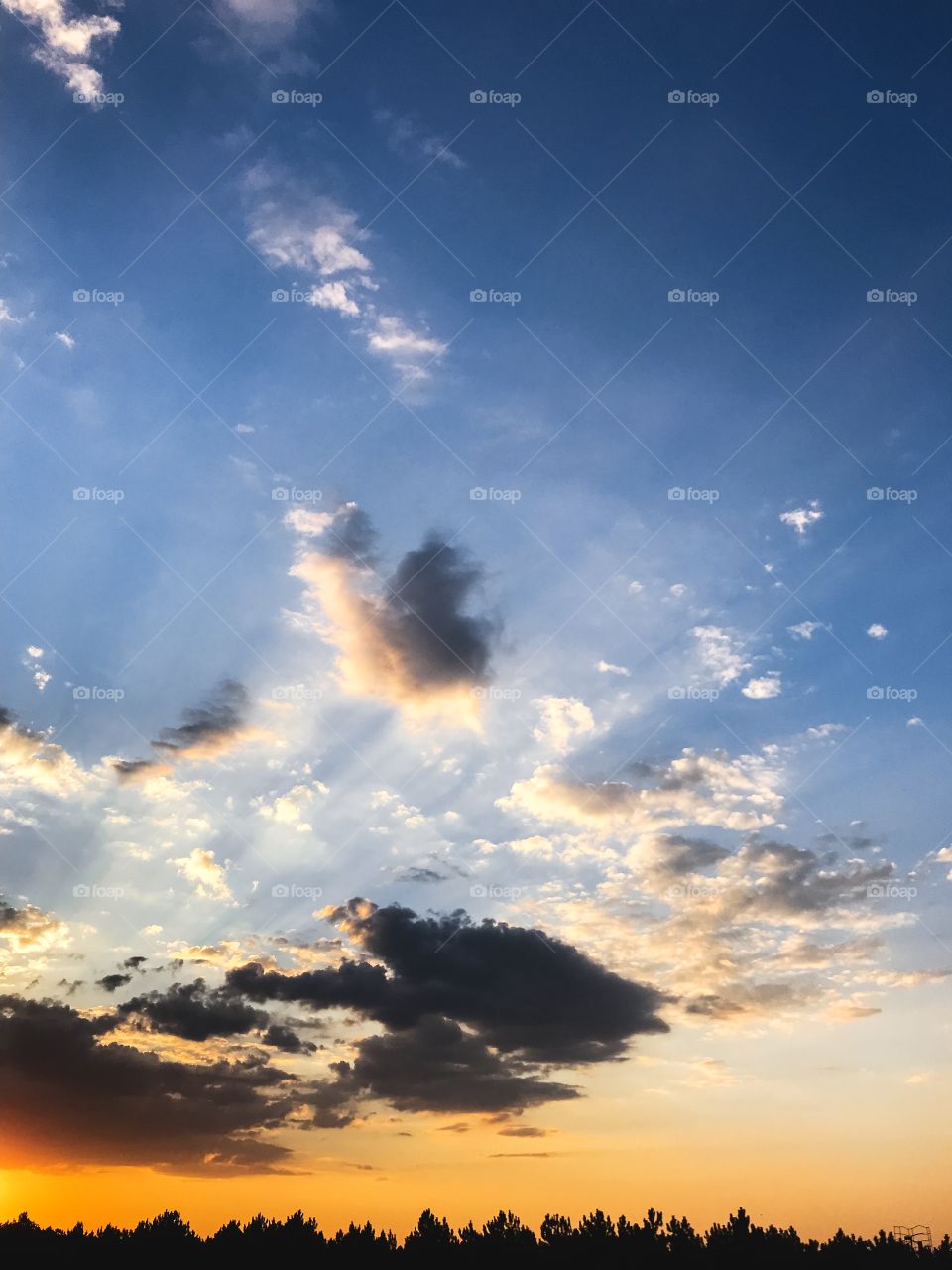 Beautiful sky and sea