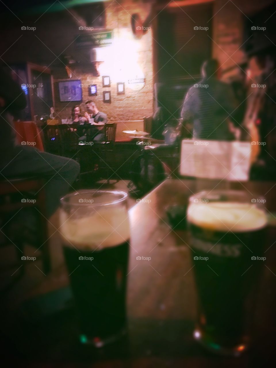 Guinness and people watching