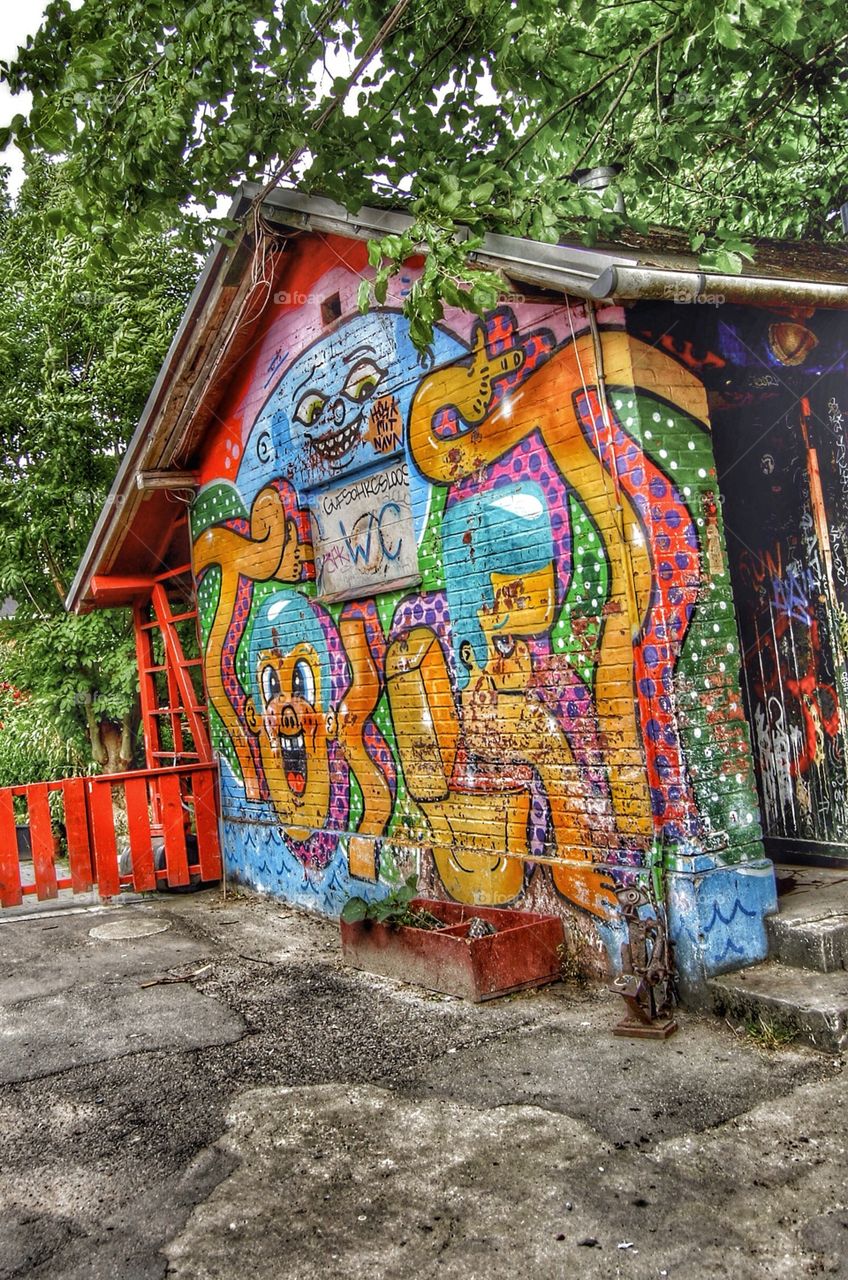 Bathroom in Christiania 