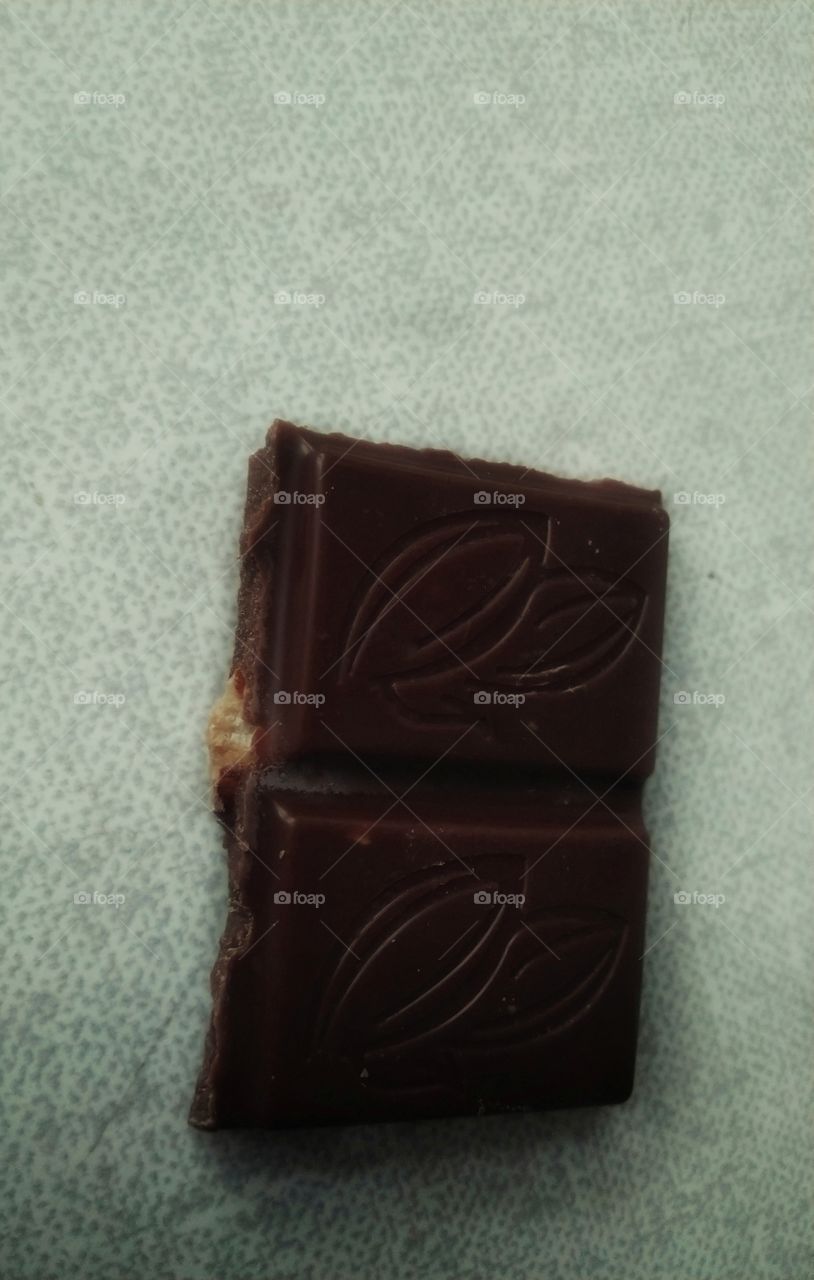 slice of chocolate