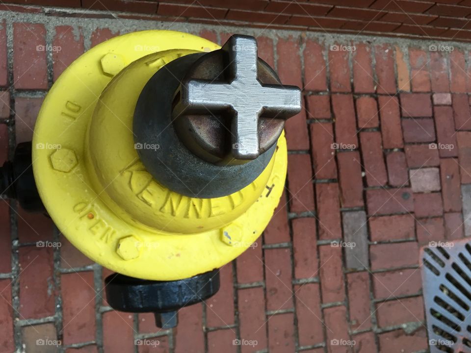 Plus hydrant- somewhere in Boston