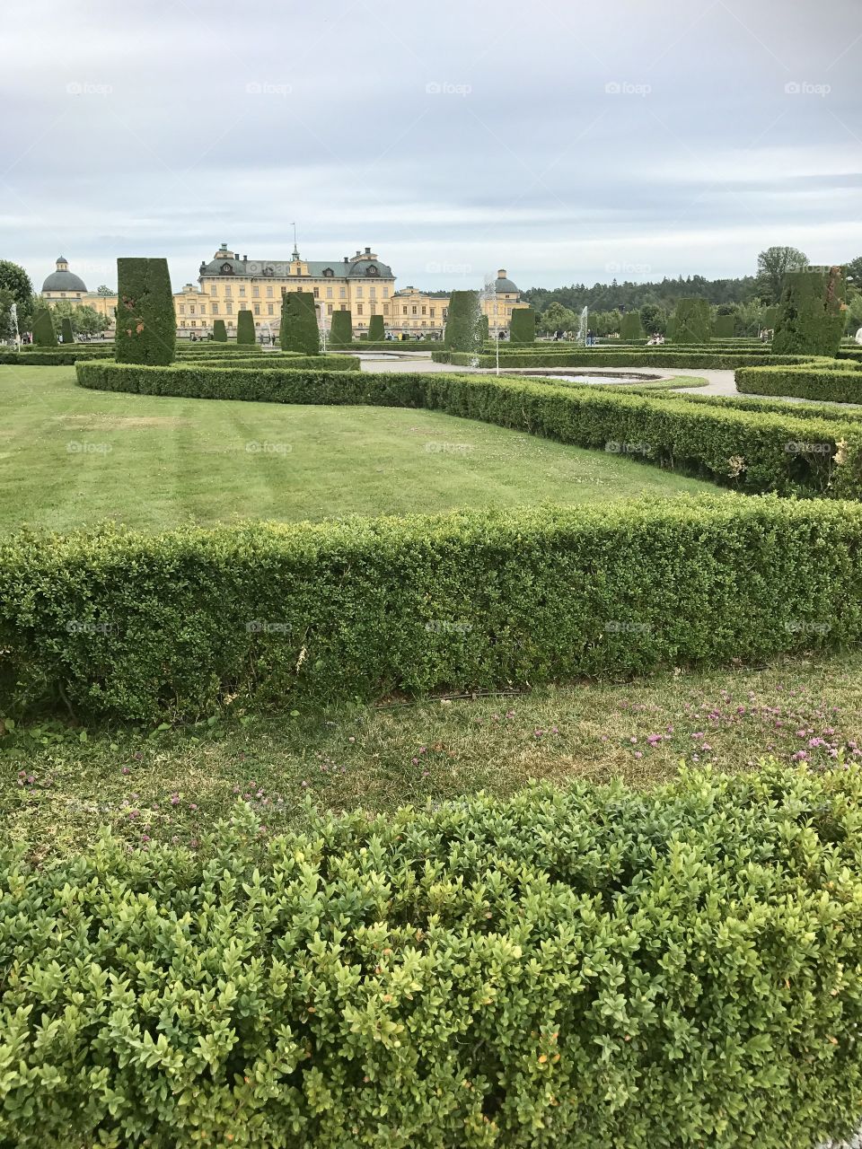 Drottningholm green garden