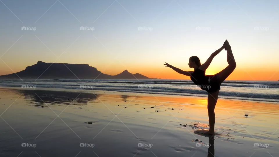 girl on the beach