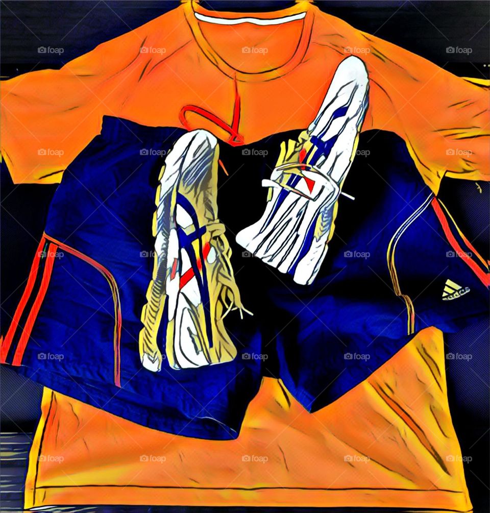 🏃‍♂️ 🇺🇸 Good Morning!  Everything ready to sweat the shirt. Let's go for a good morning jog?  Running is good for your health! / 🇧🇷 Bom dia! Tudo pronto para suar a camisa. Vamos para um bom cooper matinal? Correr faz bem para a saúde! 