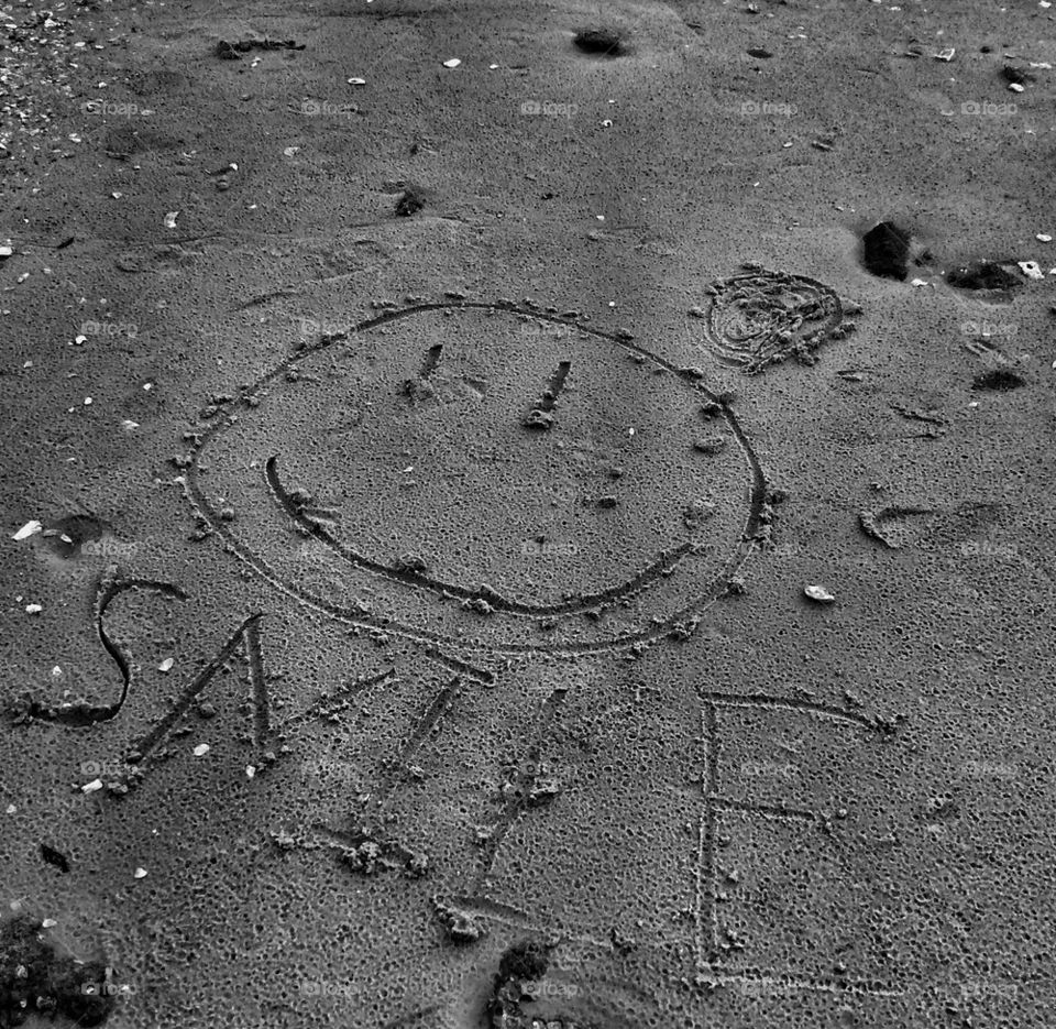 SMILE....Lines in the Sand