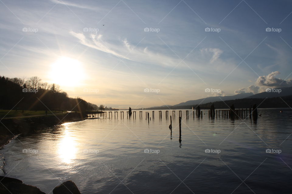 Sunset at Barnet Marine BC