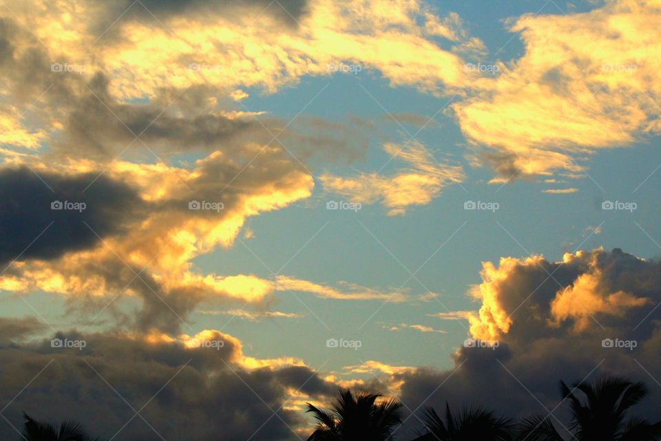 Because sunset needs cloudy skies.