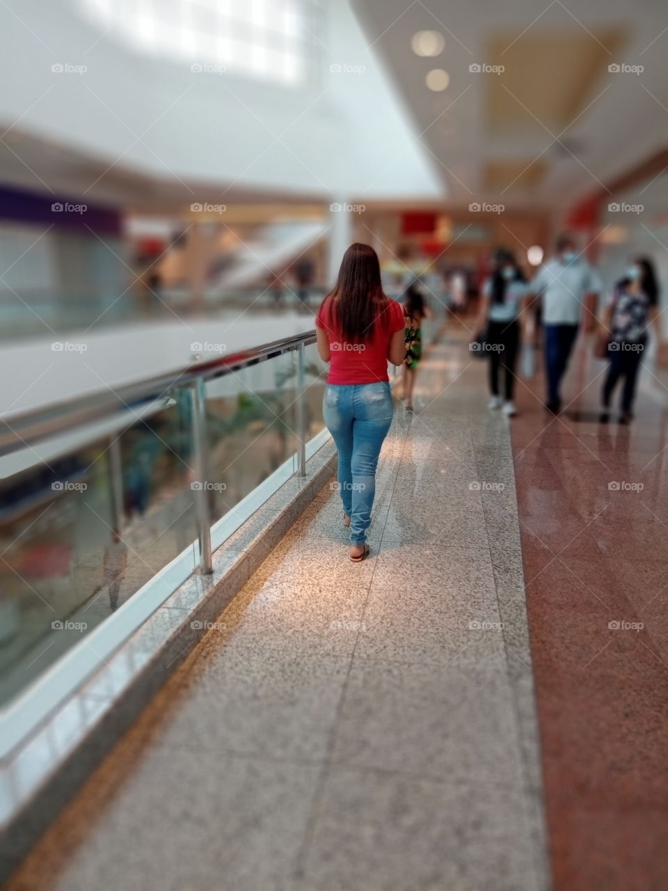 Passeando no Shopping