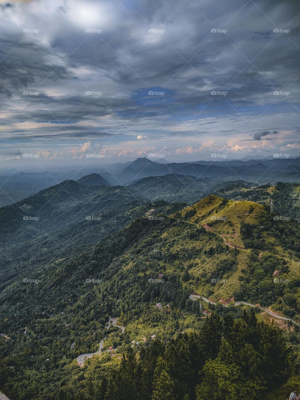 Green mountains