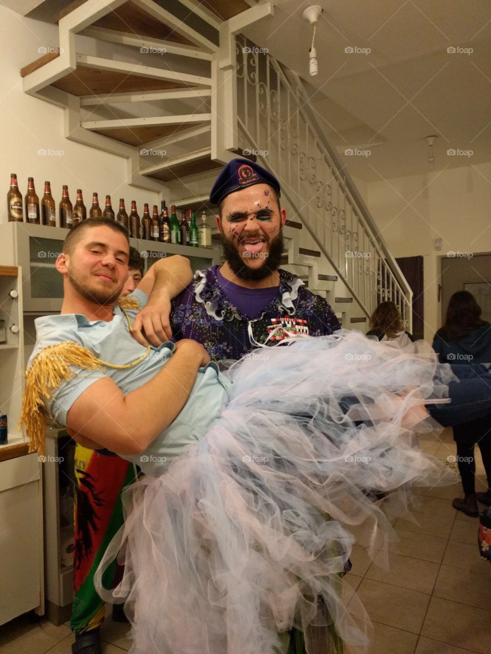 Bromance on a Purim night