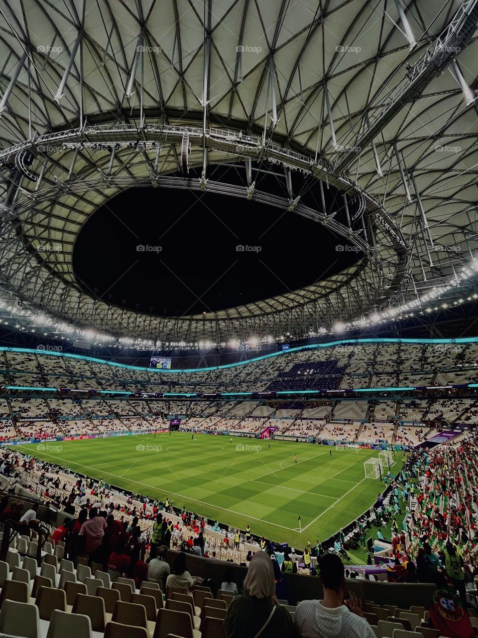 Inside Lusail Iconic Stadium 