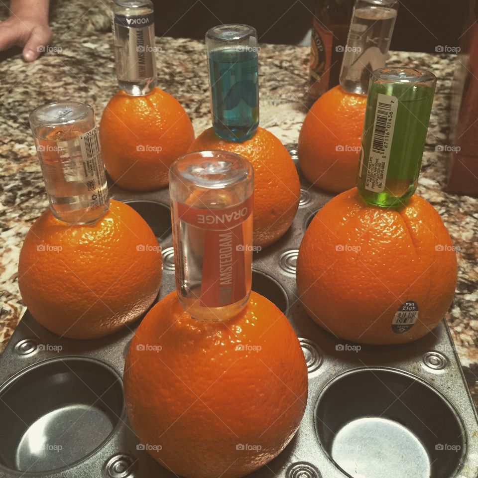 Drunk Oranges. Made drunk oranges the other night 