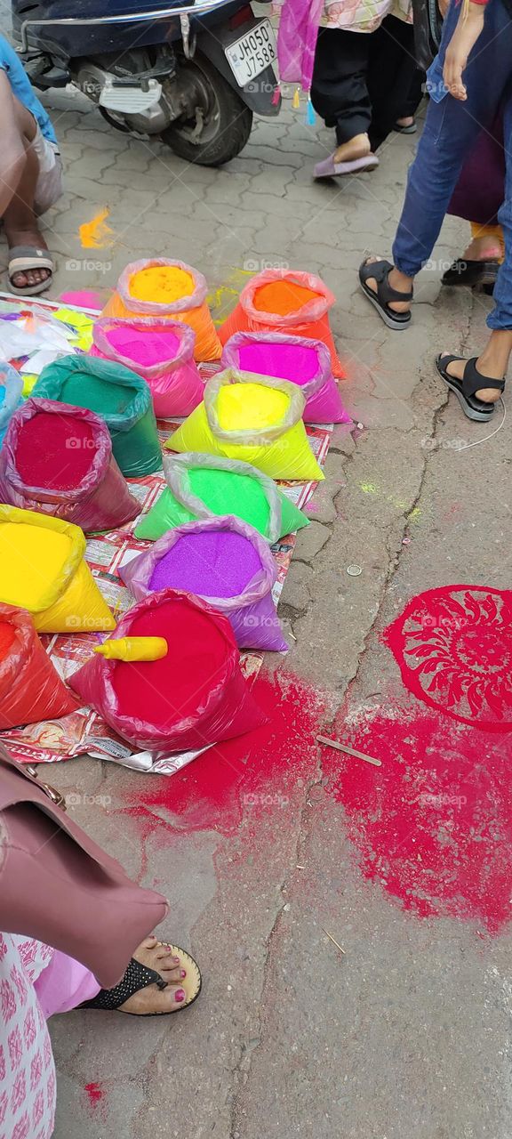 colourful rangoli with these vibrant colours makes our Diwali more beautiful.lets colour our soul with a beautiful vibrant vibe.