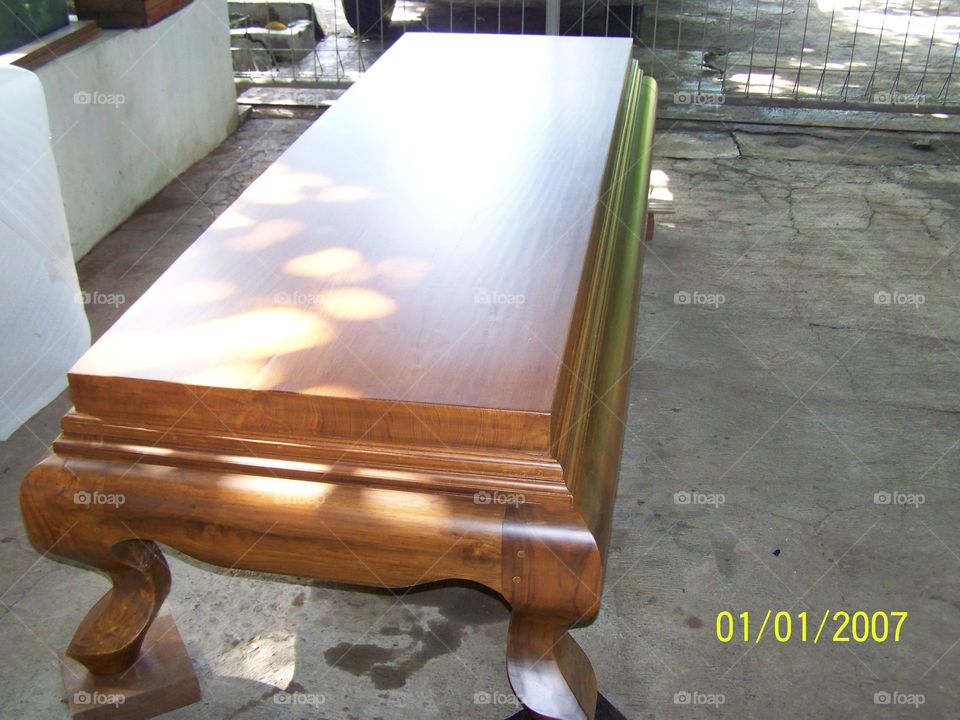 Table teak wood solid board