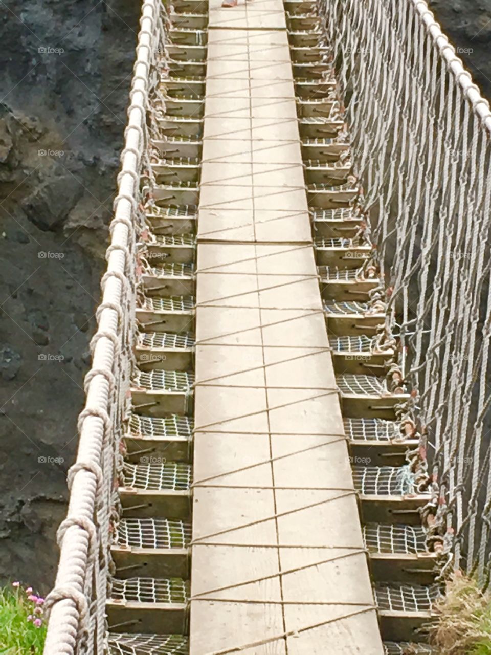 Carrack-a-Rede rope bridge, Northern Ireland 