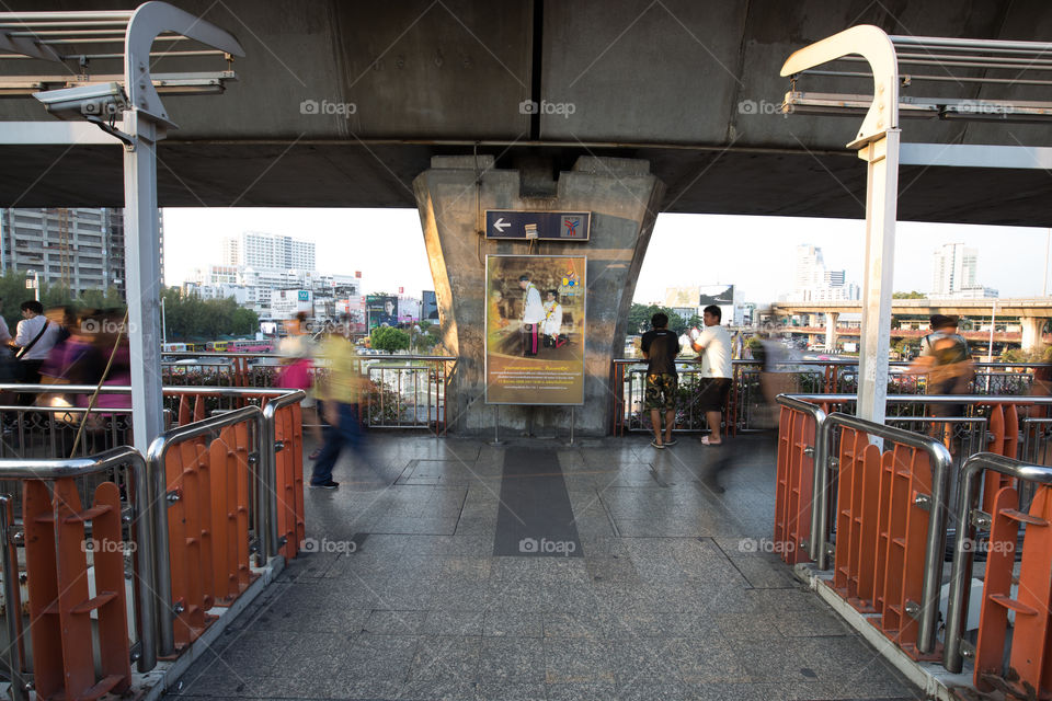 BTS public train station 