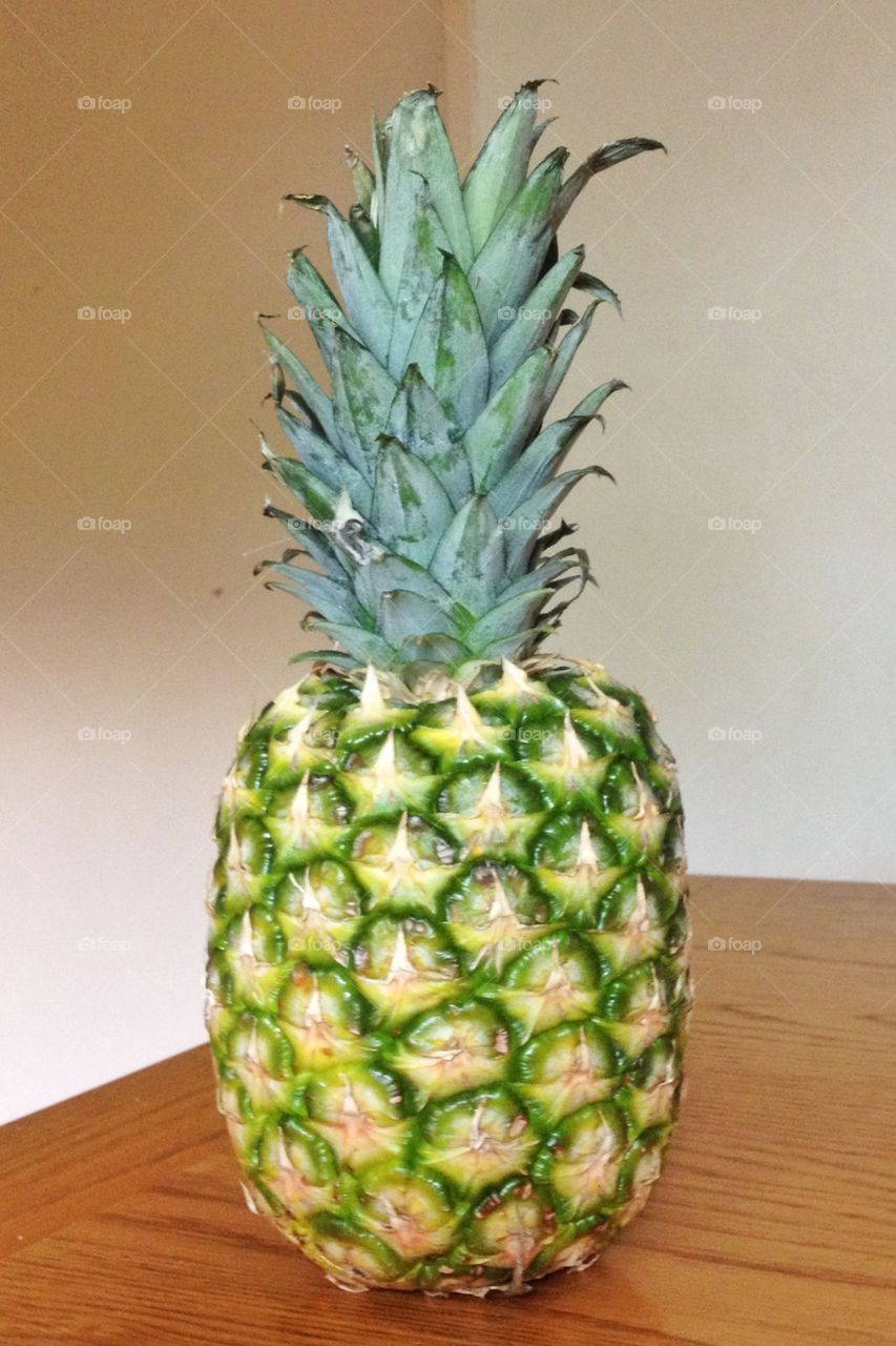 Pineapple. A pineapple 