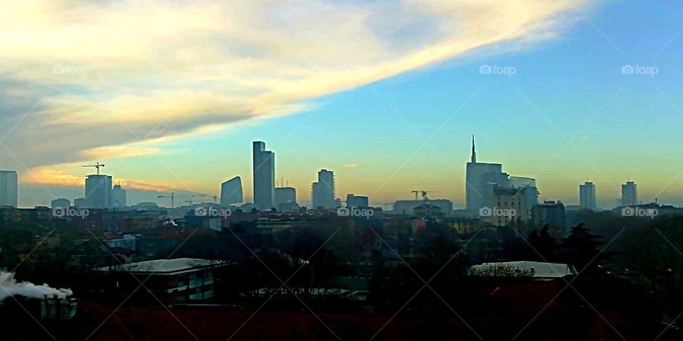 Milan skyline