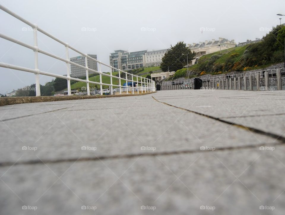 Worm's Eye View of Plymouth