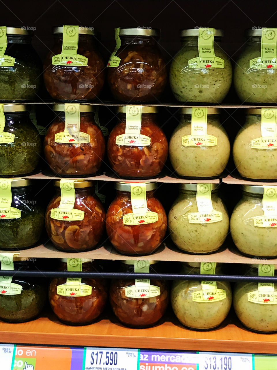 Exhibition of fruit preserve 