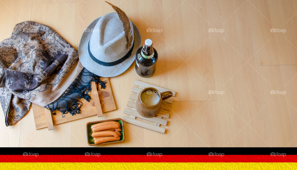 Food and objects that we can usually see in germany