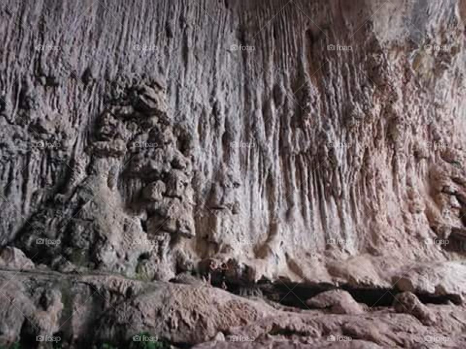 cavern wall