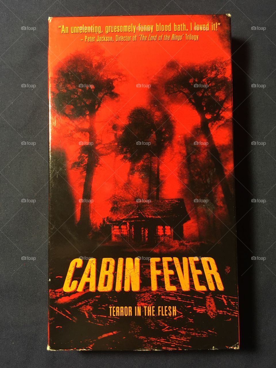 Cabin Fever VHS Movie