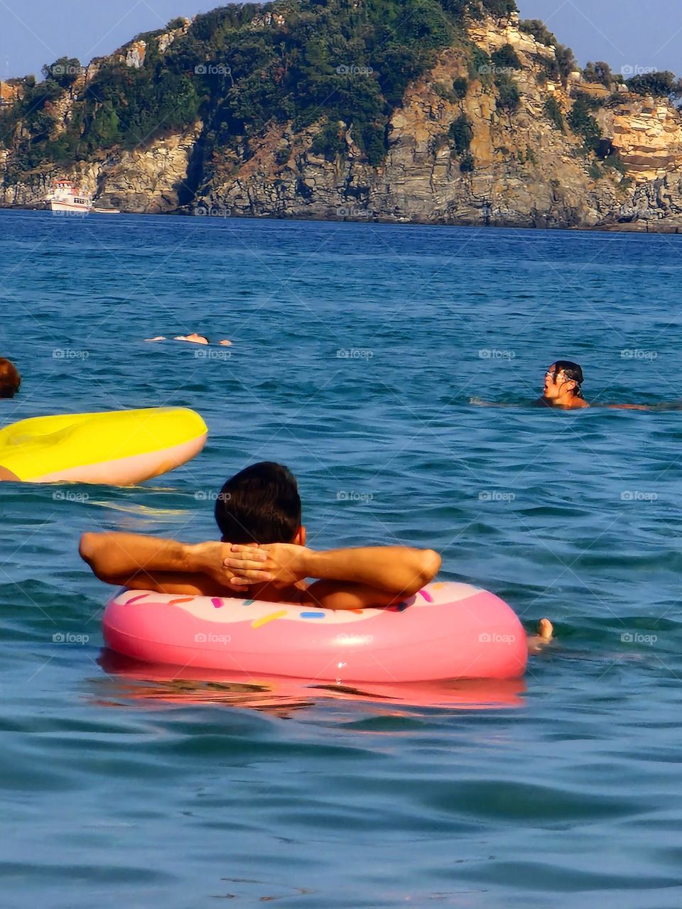 relaxation on the sea