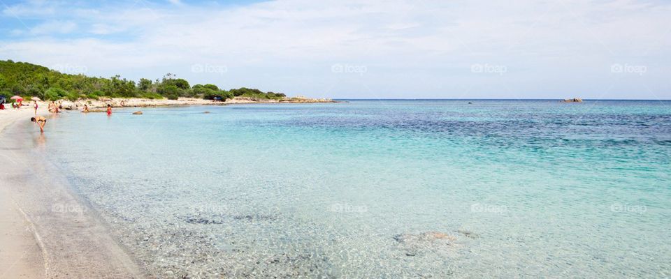 Sardinian beach 