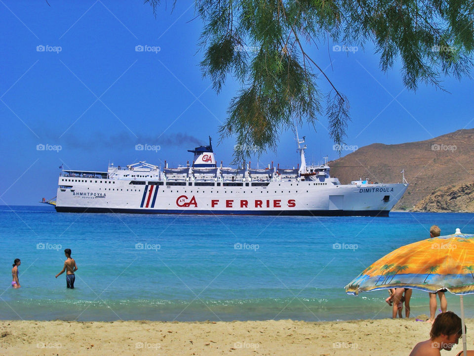 Egiali beach, Amorgos