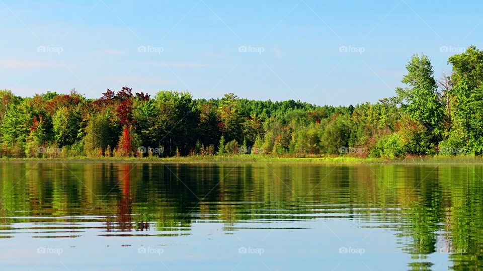 Peace and tranquility of fall