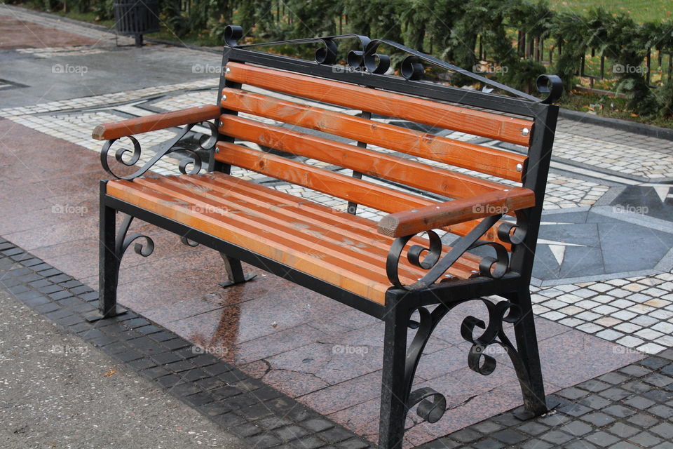 single bench