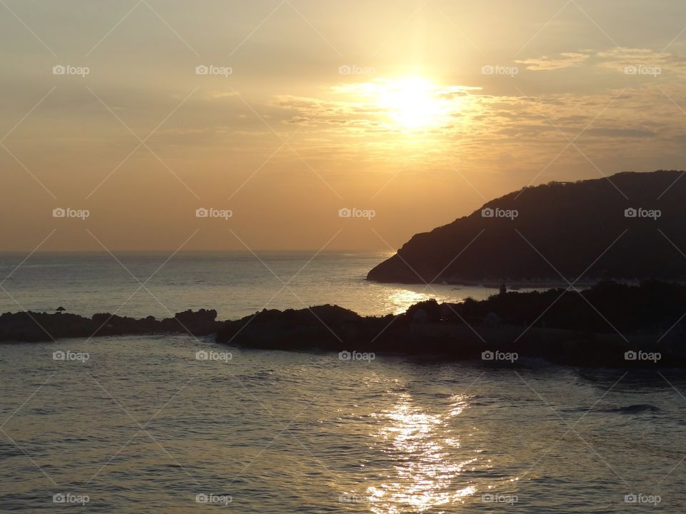 vacation. The view from our cruise ship balcony. 