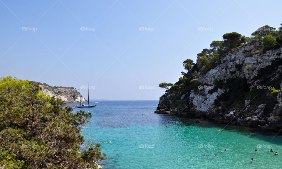 menorca Balearic island in Spain