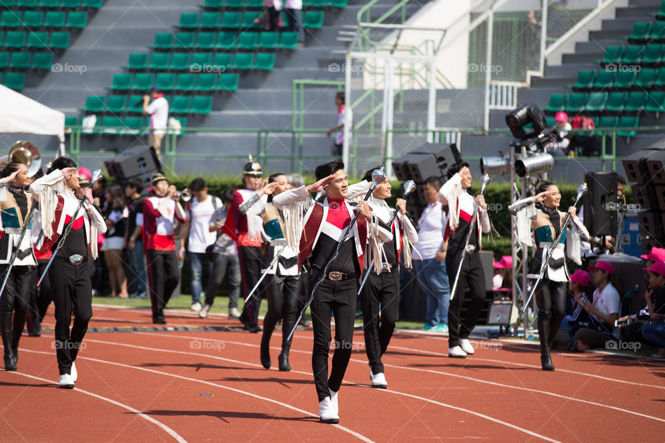 Drum major parade 