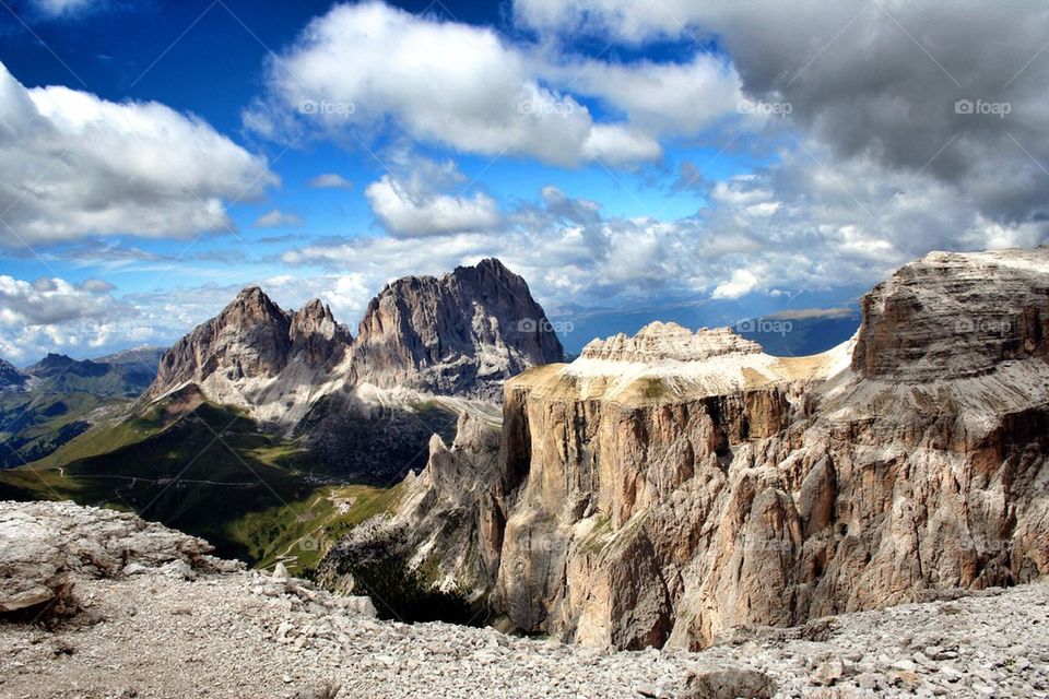 Dolomites mountains