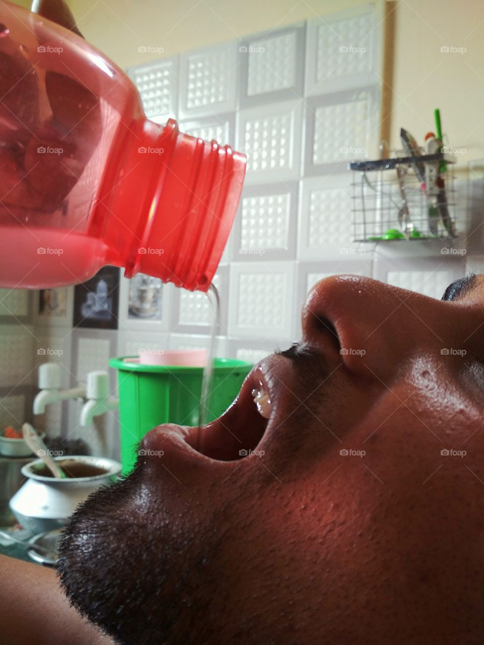 Drinking water summer