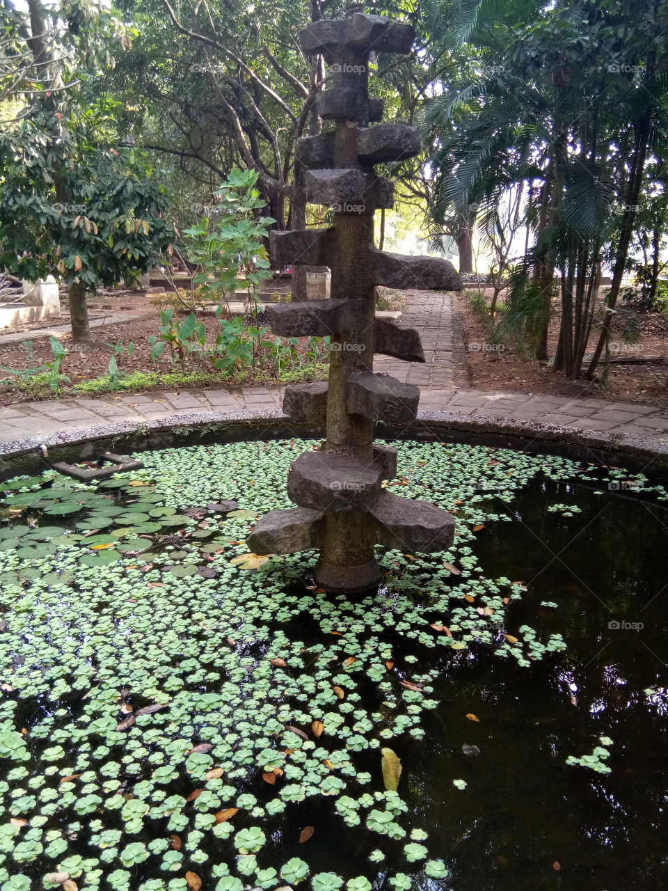 Aquarium in palace