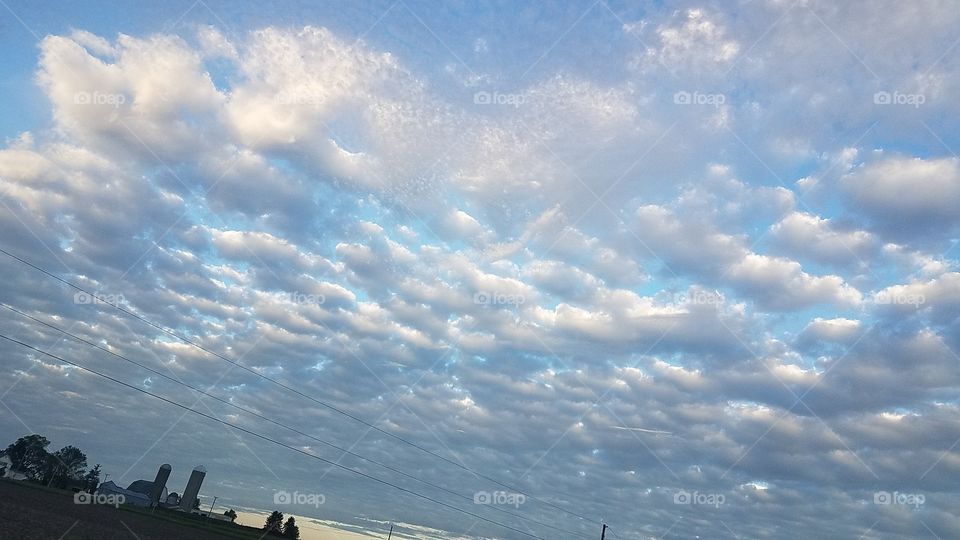 Early morning clouds