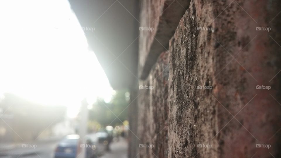 wall. blure wall