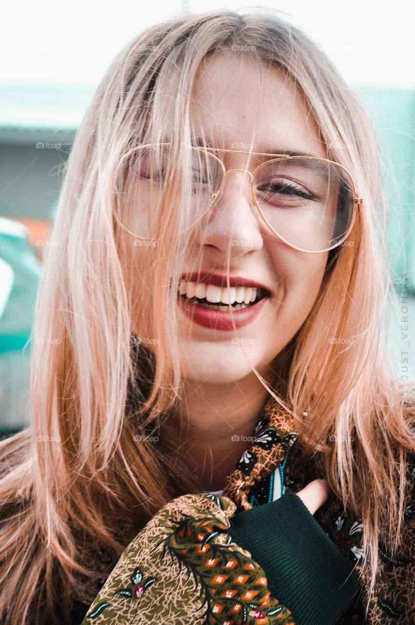 Portrait of a Ukrainian woman 