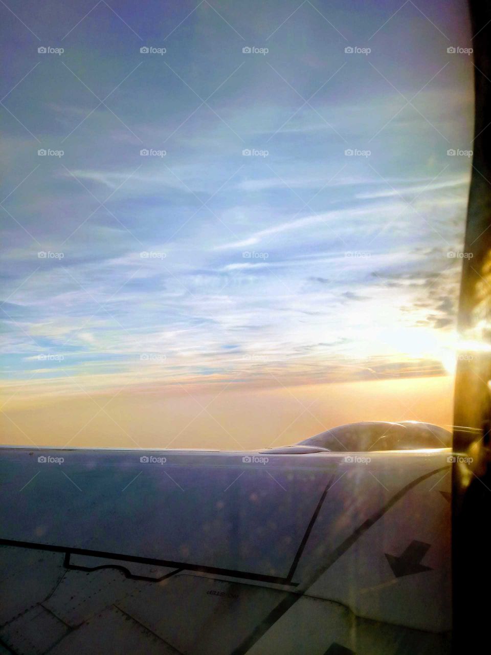 Sky From Aeroplane