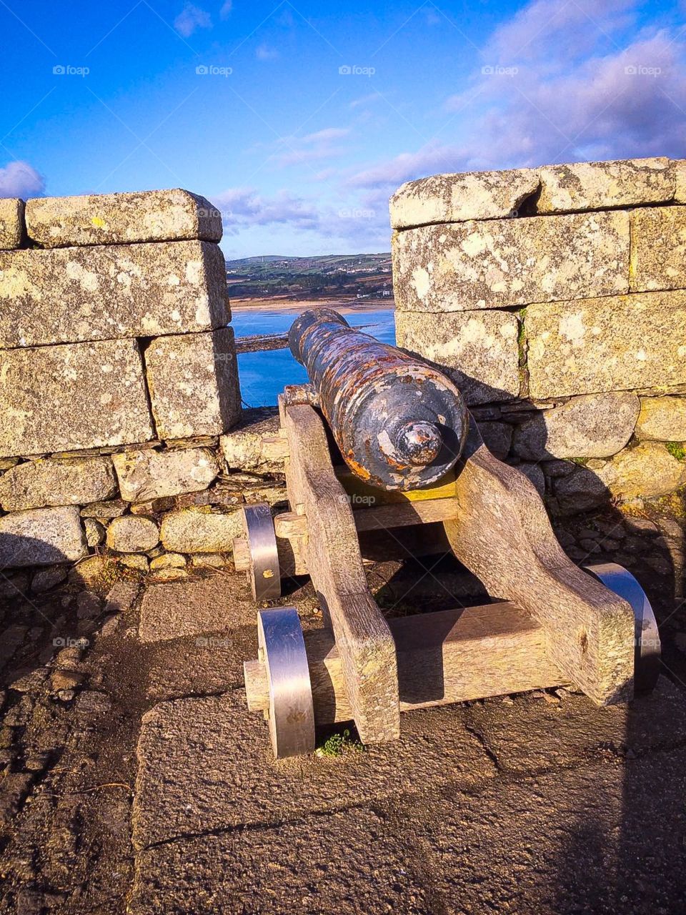 st micheals mount, cannons 