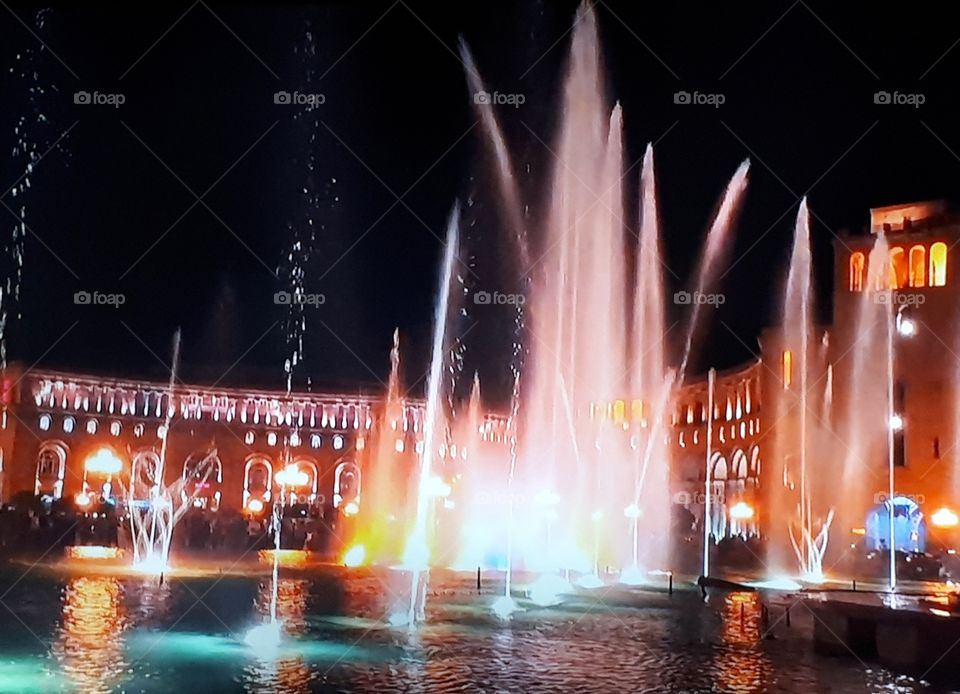 Armenia,Yerevan,platform of the Republic_singing fountains