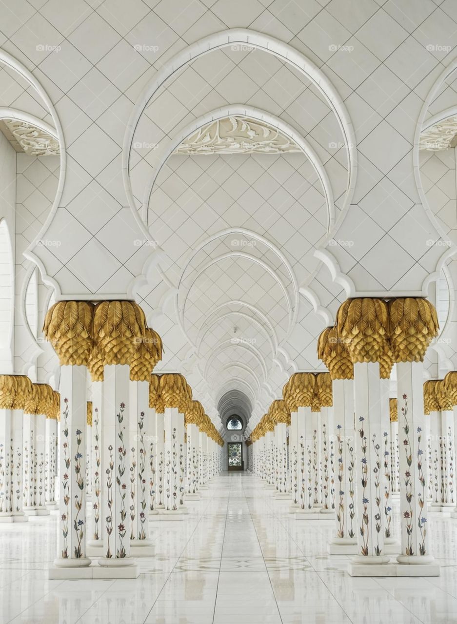 Shaik Zaid Grand Masjid Abu Dhabi UAE