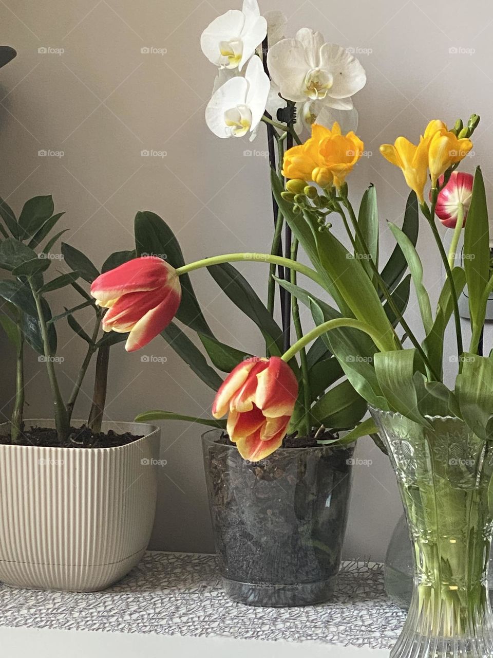 Flowers in vase 
