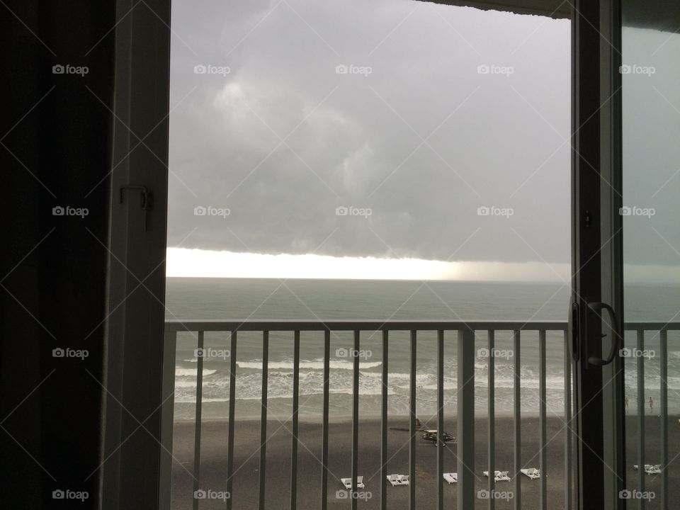 Room with a stormy view on Folly Beach