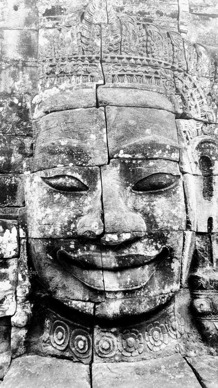 Cambodian smile