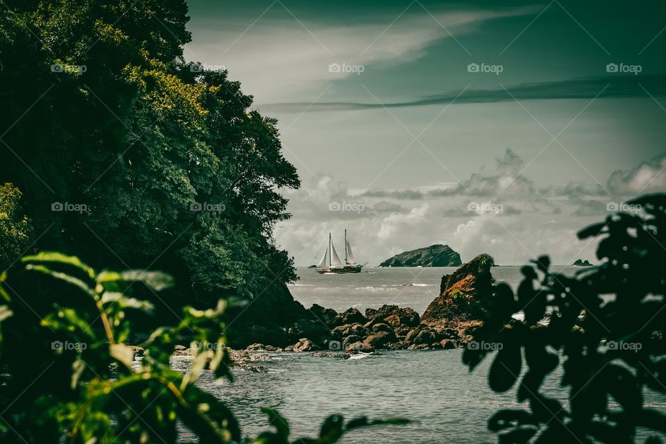 view from the beach...Manuel Antonio