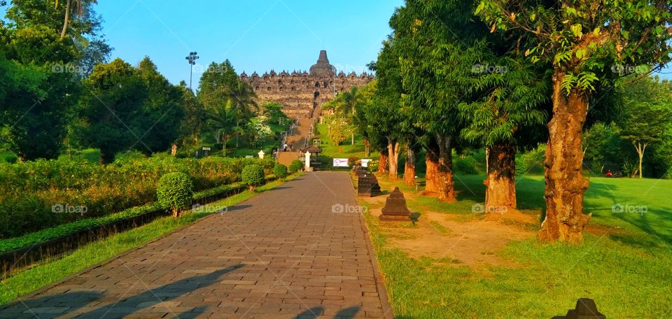 Borobudur temple in Yogyakarta